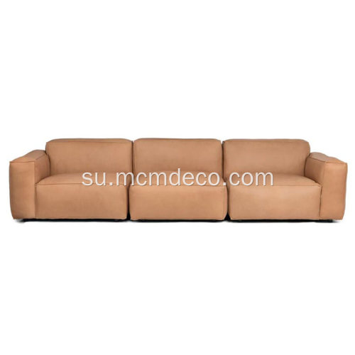 Solae Canyon Tan Kulit Sofa